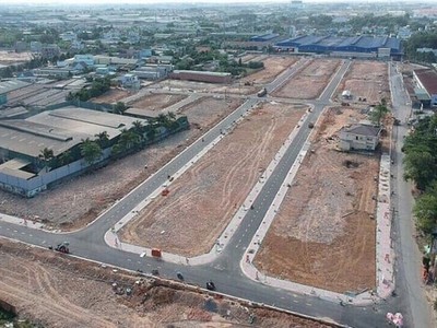 Một dự án tách thửa để phân lô bán nền tại Bình Dương
