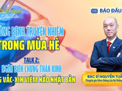 Ngăn biến chứng thần kinh bằng vắc-xin viêm não Nhật Bản 