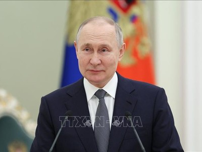 Tổng thống Nga Vladimir Putin. Ảnh: AFP/TTXVN