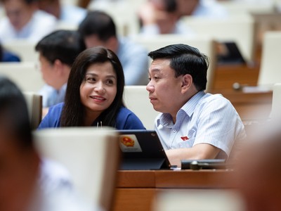 Chiều 25/5, các đại biểu thảo luận tại Hội trường về Dự thảo Luật Hợp tác xã (sửa đổi)