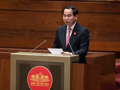 Chủ nhiệm Ủy ban Tài chính - Ngân sách Lê Quang Mạnh trong phiên họp ngày 26/5.