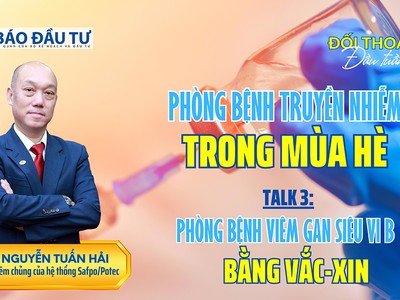 Phòng bệnh viêm gan siêu vi B bằng vắc-xin