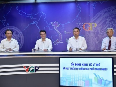 Tọa đàm với chủ đề "Ổn định kinh tế vĩ mô và phát triển thị trường trái phiếu doanh nghiệp" vừa được tổ chức mới đây 