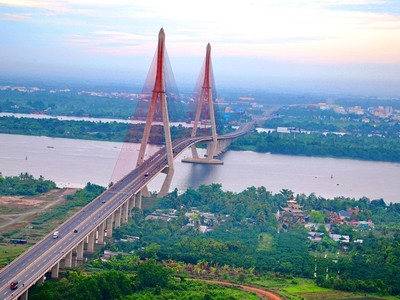 Cầu Cần Thơ hiện hữu. (Ảnh: Internet).