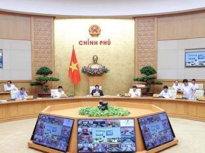 Chính phủ tập trung thảo luận về vấn đề giải ngân vốn đầu tư công