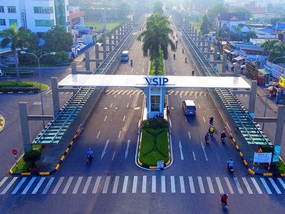 Một góc khu công nghiệp VSIP tại Bình Dương. Ảnh: Lê Toàn