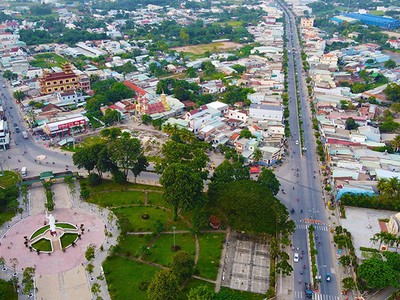 Địa điểm thực hiện Dự án tại huyện Đức Hòa, tỉnh Long An. Nguồn: Internet