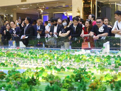 Thị trường bất động sản chỉ khởi sắc khi dòng tiền lớn nhập cuộc. Ảnh: Lê Toàn 