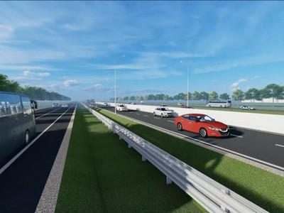 Phối cảnh Dự án đường vành đai 4 - vùng Thủ đô.