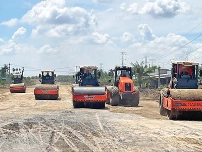 Dự án Xây dựng đường cao tốc Bến Lức - Long Thành bị dừng giãn tiến độ, dừng thi công từ giữa năm 2019