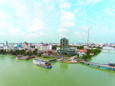 Một góc TP. Cần Thơ. Ảnh Xuân Hội