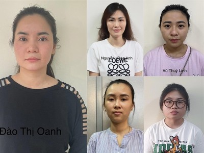 Các đối tượng phạm tội vận chuyển trái phép hàng hóa, tiền tệ qua biên giới. Ảnh: BCA