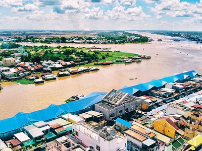 Dự án cải thiện cơ sở hạ tầng thích ứng với biến đổi khí hậu TP. Châu Đốc là 1 trong số 4 dự án sử dụng nguồn vốn ODA do UBND tỉnh An Giang đề xuất