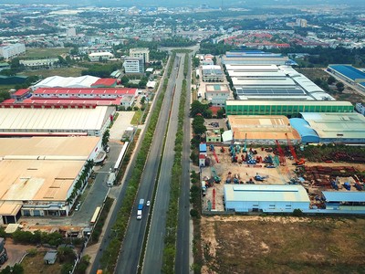 Quỹ đất công nghiệp sẵn sàng bàn giao tại phía Nam không còn nhiều. Ảnh: Lê Toàn 