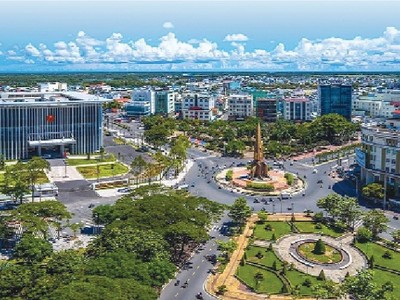 TP. Cà Mau, đô thị trung tâm cực Nam của đất nước đang đổi mới từng ngày.