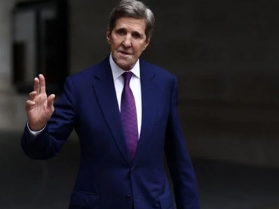 Ông John Kerry, đặc phái viên của Tổng thống Mỹ về biến đổi khí hậu. Ảnh: AFP