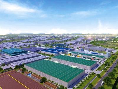 Phối cảnh Khu công nghệ cao Long Thành (tỉnh Đồng Nai)