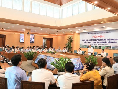 TP. Hà Nội đang tập trung quyết liệt để phấn đấu hoàn thành việc lập quy hoạch Thủ đô theo tiến độ đề ra. 