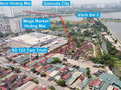 Hà Nội phê duyệt chỉ giới đường đỏ tuyến đường rộng 17,5m nối với Vành đai 3 