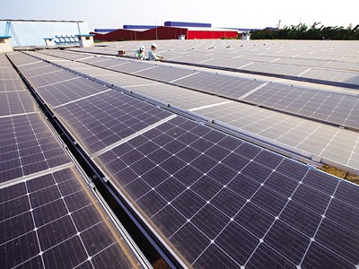 Cơ chế khuyến khích phát triển điện mặt trời mái nhà chưa ưu tiên phát triển ở khu công nghiệp, bệnh viện, trường học. 