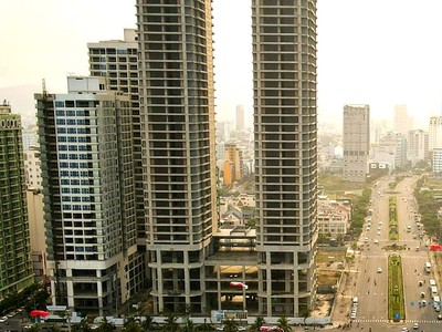 Đà Nẵng Times Square được chuyển đổi thành căn hộ chung cư Ảnh: T. Chung