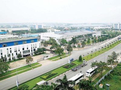 Một góc Khu công nghệ cao TP.HCM