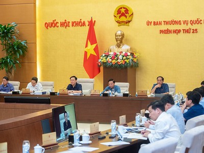 Phiên thảo luận về Dự thảo Luật Bảo hiểm xã hội (sửa đổi) của Ủy ban Thường vụ Quốc hội