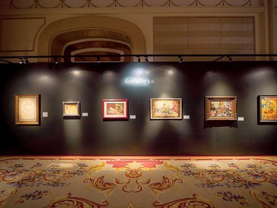 Không gian Triển lãm “Mộng Viễn Đông” của Sotheby’s tổ chức tại TP.HCM tuần qua.