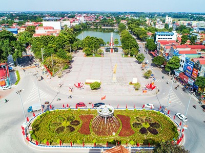 Hiệp Hòa sẽ trở thành trung tâm hành chính, chính trị, kinh tế, văn hóa, động lực phát triển kinh tế của khu vực phía Tây của tỉnh Bắc Giang (Ảnh: Cổng TTĐT tỉnh Bắc Giang)