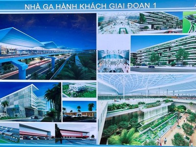 Phối cảnh Nhà ga hành khách sân bay Long Thành.