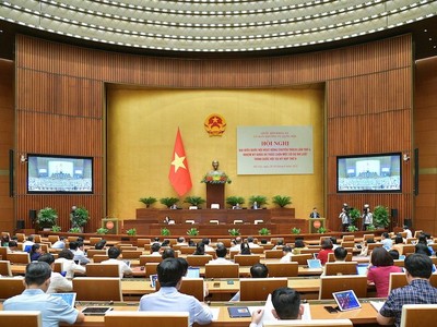 Phiên họp sáng 29/8 của đại biểu Quốc hội chuyên trách.