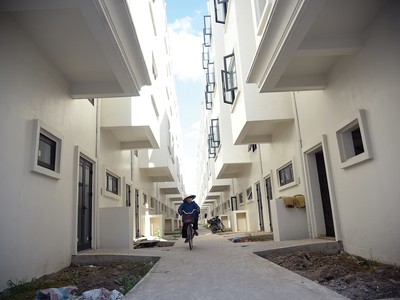 Không nhiều dự án bất động sản tiếp cận được vốn ngân hàng. Ảnh: Dũng Minh 