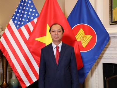 Đại sứ Việt Nam tại Hoa Kỳ Nguyễn Quốc Dũng. (Ảnh: TTXVN)