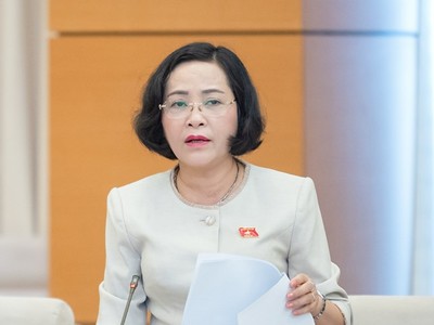 Trưởng ban Công tác đại biểu Nguyễn Thị Thanh.