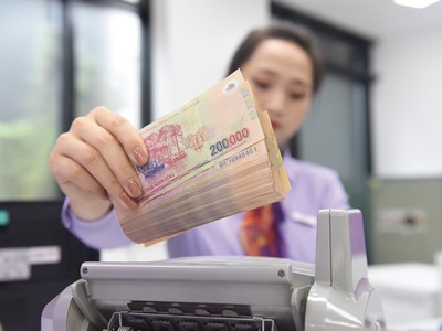 Với các doanh nghiêp địa ốc, tín dụng ngân hàng là nguồn vốn rất quan trọng. Ảnh: Dũng Minh 