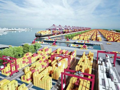 Phối cảnh Dự án cảng quốc tế Cần Giờ.