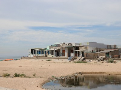 Địa phương thuộc quy hoạch nhà máy điện hạt nhân sắp được đầu tư hạ tầng thiết yếu. Ảnh: H.L.