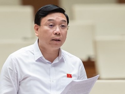 Đại biểu Nguyễn Văn Mạnh, Ủy viên Ủy ban Kinh tế của Quốc hội. 