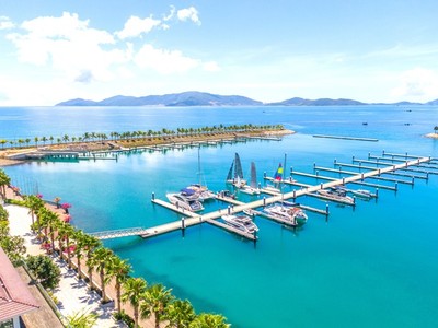 Một góc bến du thuyền quốc tế Ana Marina (Ảnh: HẢI THANH)