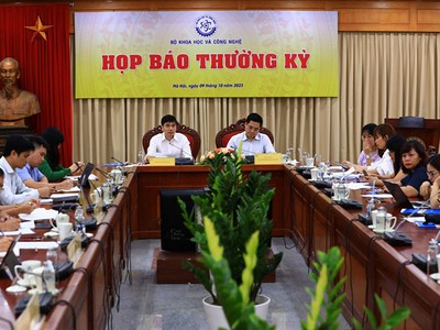  Bộ Khoa học và Công nghệ họp báo thường kỳ quý III/2023