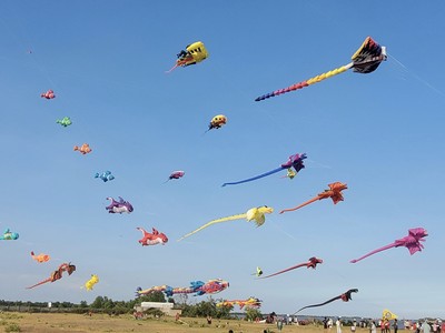 Mãn nhãn với lễ hội xác lập kỷ lục guinness diều lớn nhất Việt Nam