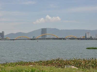 Khu vực ven sông Hàn của thành phố Đà Nẵng.