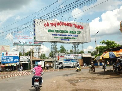 Huyện Nhơn Trạch của tỉnh Đồng Nai đang thu hút các nhà đầu tư quan tâm đến việc xây dựng khu đô thị. 