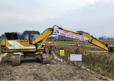 EVNNPT triển khai thi công Dự án đường dây 500 kV nhà máy điện Nam Định I - Thanh Hóa