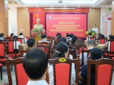 Vĩnh Phúc phát động cuộc thi viết về văn hóa, du lịch, xây dựng Làng văn hóa kiểu mẫu