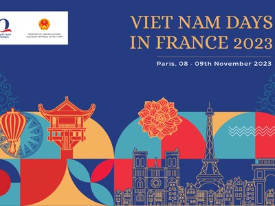 Chương trình “Ngày Việt Nam tại Pháp 2023” sẽ được tổ chức trong các ngày 8, 9/11/2023. (Ảnh: Bộ Ngoại giao Việt Nam).