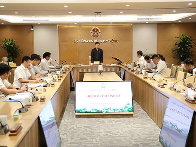 Thứ trưởng Nguyễn Thanh Lâm chủ trì buổi họp báo