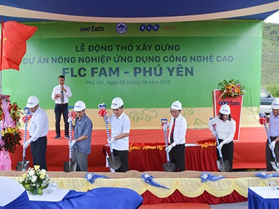 Sau khi tổ chức khởi công vào tháng 9/2019, đến nay, Công ty TNHH Nông nghiệp FLC Biscom không triển khai thực hiện Dự án Nông nghiệp ứng dụng công nghệ cao FAM - Phú Yên.