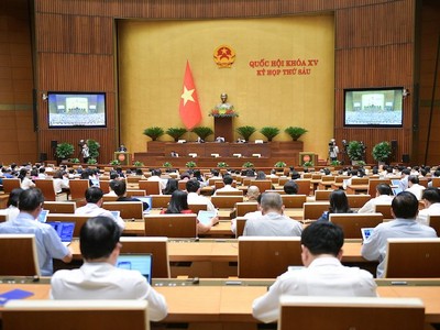 Phiên họp chiều 10/11 của Quốc hội.