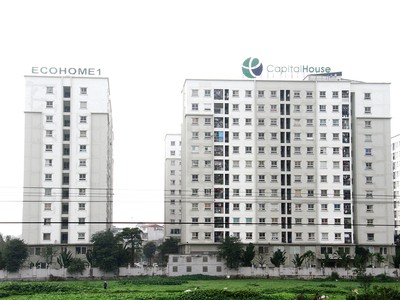 Một dự án nhà ở xã hội tại quận Bắc Từ Liêm, Hà Nội. Ảnh: Thành Nguyễn 